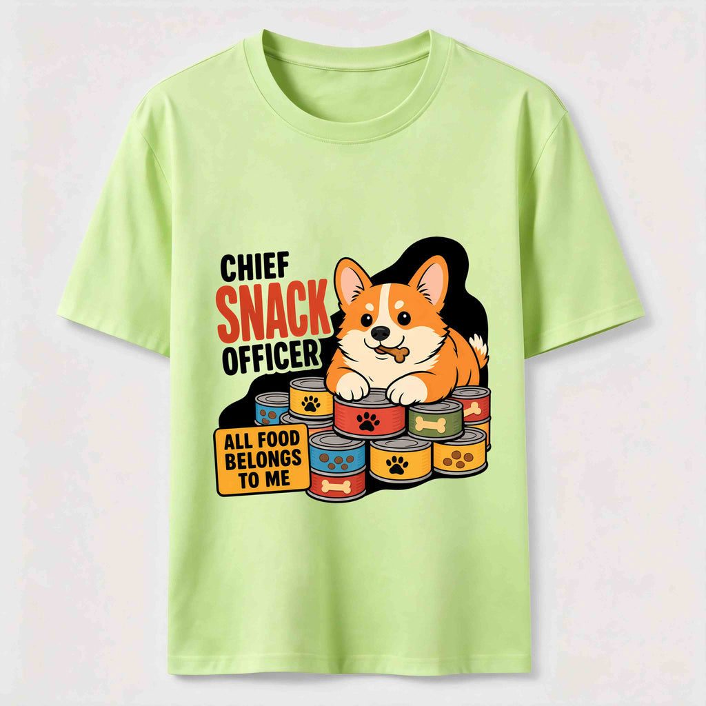 Chief Snack Officer Corgi Classic T-Shirt
