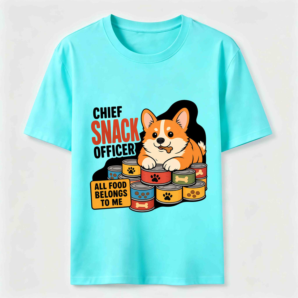 Chief Snack Officer Corgi Classic T-Shirt