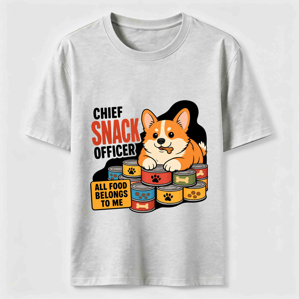 Chief Snack Officer Corgi Classic T-Shirt
