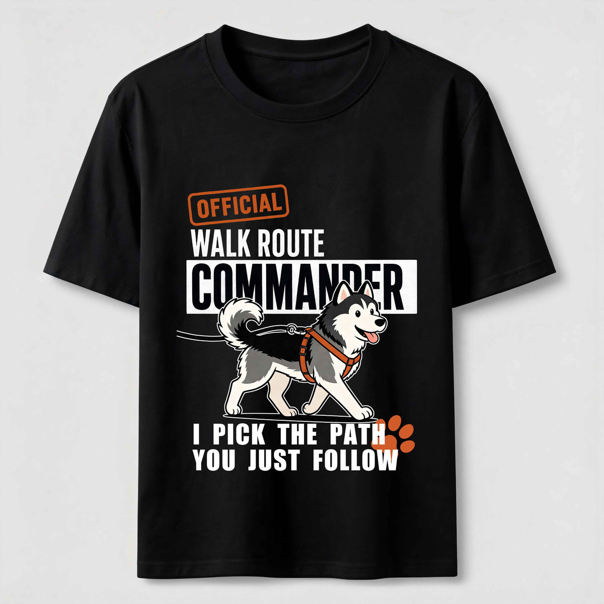Husky Walk Commander Classic T-Shirt