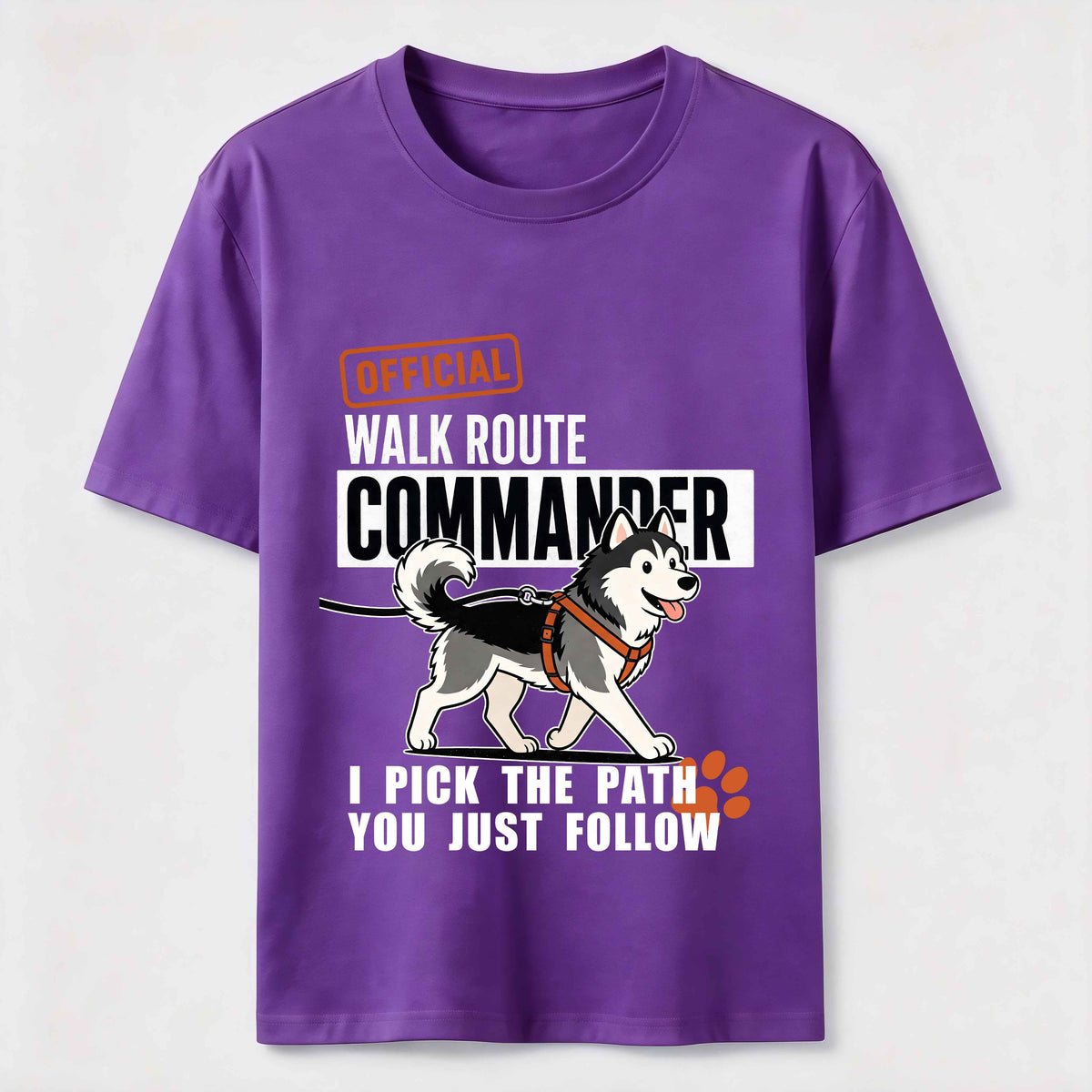 Husky Walk Commander Classic T-Shirt