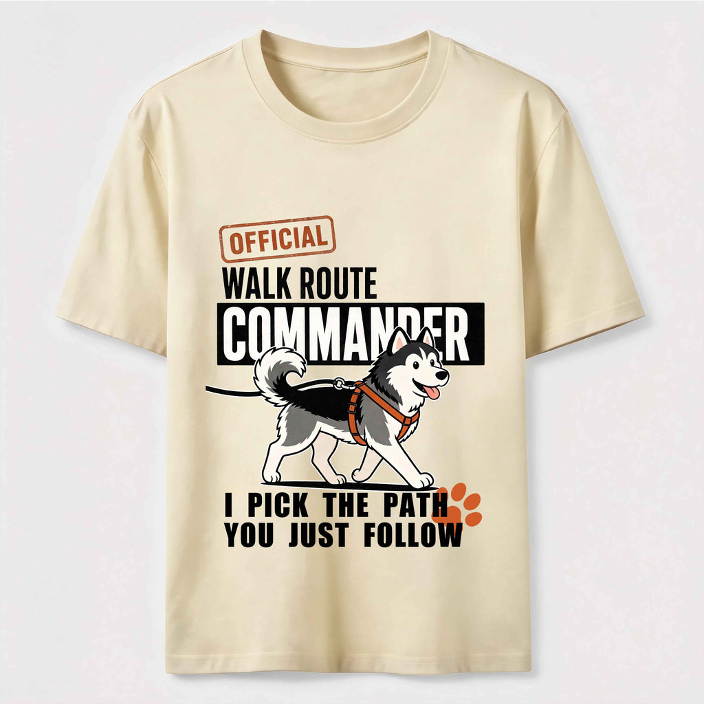 Husky Walk Commander Classic T-Shirt