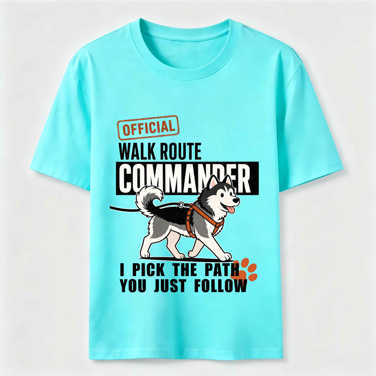 Husky Walk Commander Classic T-Shirt