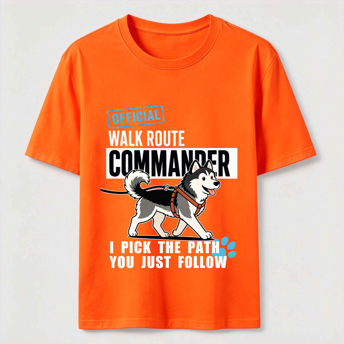 Husky Walk Commander Classic T-Shirt