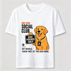 Dog Park Social Club Golden Retriever Classic T-Shirt