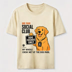 Dog Park Social Club Golden Retriever Classic T-Shirt