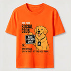 Dog Park Social Club Golden Retriever Classic T-Shirt