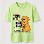Dog Park Social Club Golden Retriever Classic T-Shirt