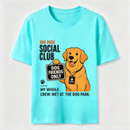 Dog Park Social Club Golden Retriever Classic T-Shirt