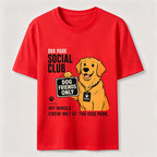 Dog Park Social Club Golden Retriever Classic T-Shirt