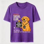 Dog Park Social Club Golden Retriever Classic T-Shirt