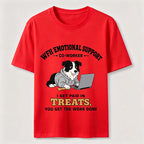 WFH Dog Emotional Support Classic T-Shirt