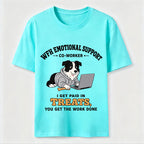 WFH Dog Emotional Support Classic T-Shirt