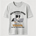 WFH Dog Emotional Support Classic T-Shirt