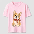Little Scarf Corgi Classic T-Shirt