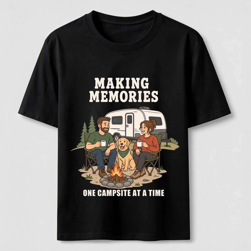 Making Memories Camping with My Dog Classic T-Shirt