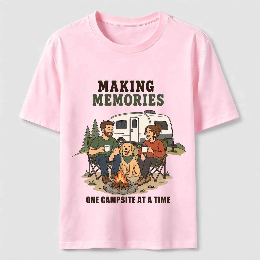 Making Memories Camping with My Dog Classic T-Shirt