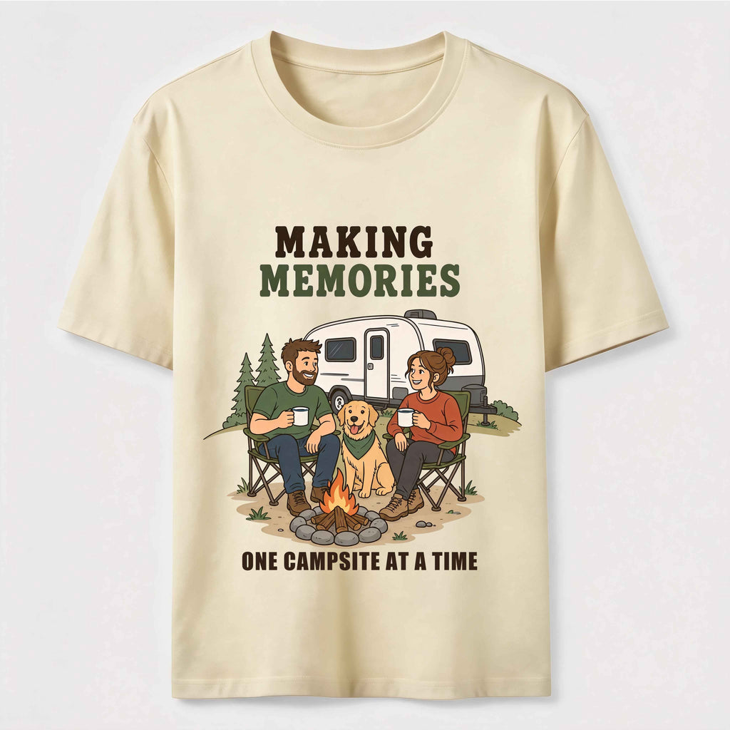 Making Memories Camping with My Dog Classic T-Shirt