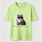 Why Are You Looking at Me Cat Classic T-Shirt