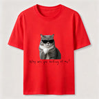 Why Are You Looking at Me Cat Classic T-Shirt