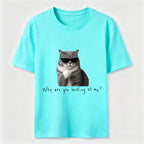 Why Are You Looking at Me Cat Classic T-Shirt