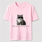 Why Are You Looking at Me Cat Classic T-Shirt