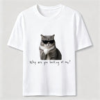 Why Are You Looking at Me Cat Classic T-Shirt