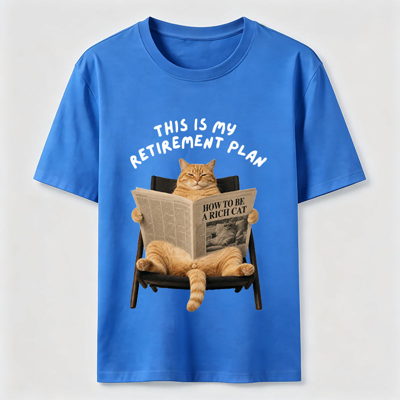This Is My Retirement Plan Cat Classic T-Shirt