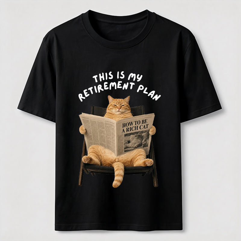 This Is My Retirement Plan Cat Classic T-Shirt