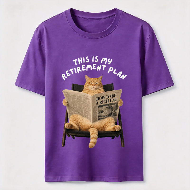 This Is My Retirement Plan Cat Classic T-Shirt