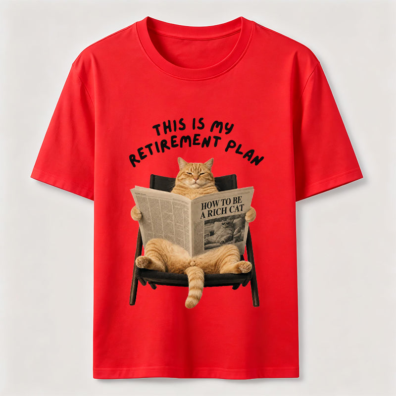This Is My Retirement Plan Cat Classic T-Shirt