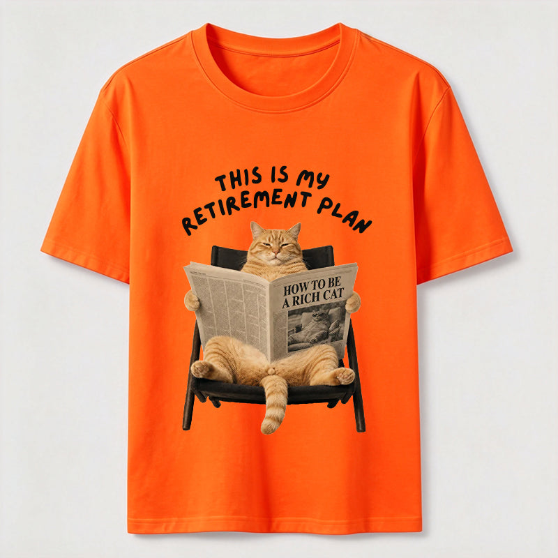 This Is My Retirement Plan Cat Classic T-Shirt