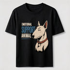 Emotional Support Bull Terrier Classic T-Shirt