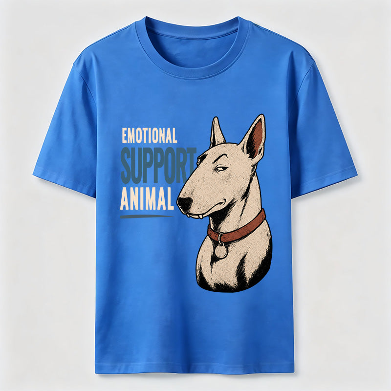 Emotional Support Bull Terrier Classic T-Shirt