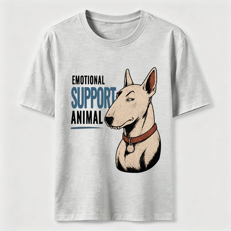 Emotional Support Bull Terrier Classic T-Shirt