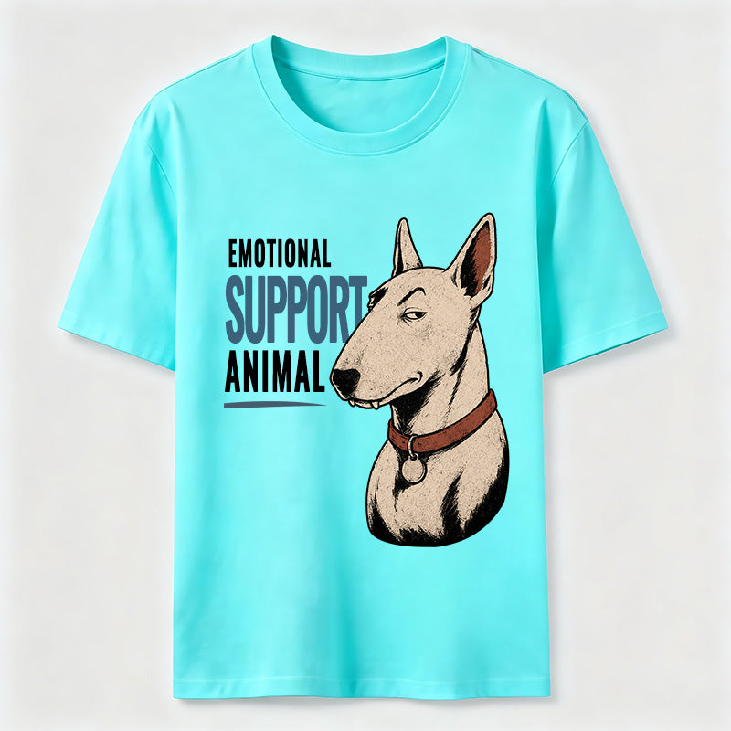 Emotional Support Bull Terrier Classic T-Shirt