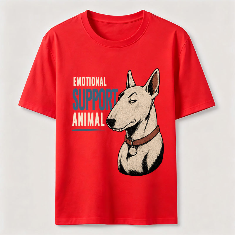Emotional Support Bull Terrier Classic T-Shirt