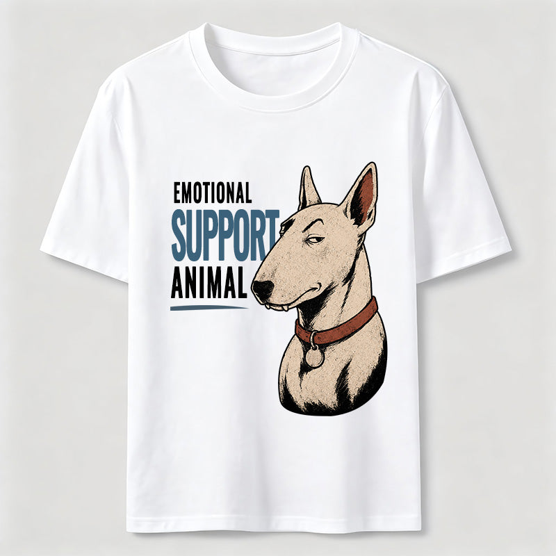 Emotional Support Bull Terrier Classic T-Shirt