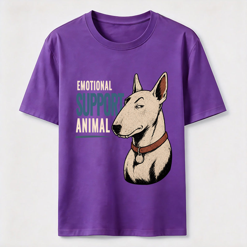 Emotional Support Bull Terrier Classic T-Shirt