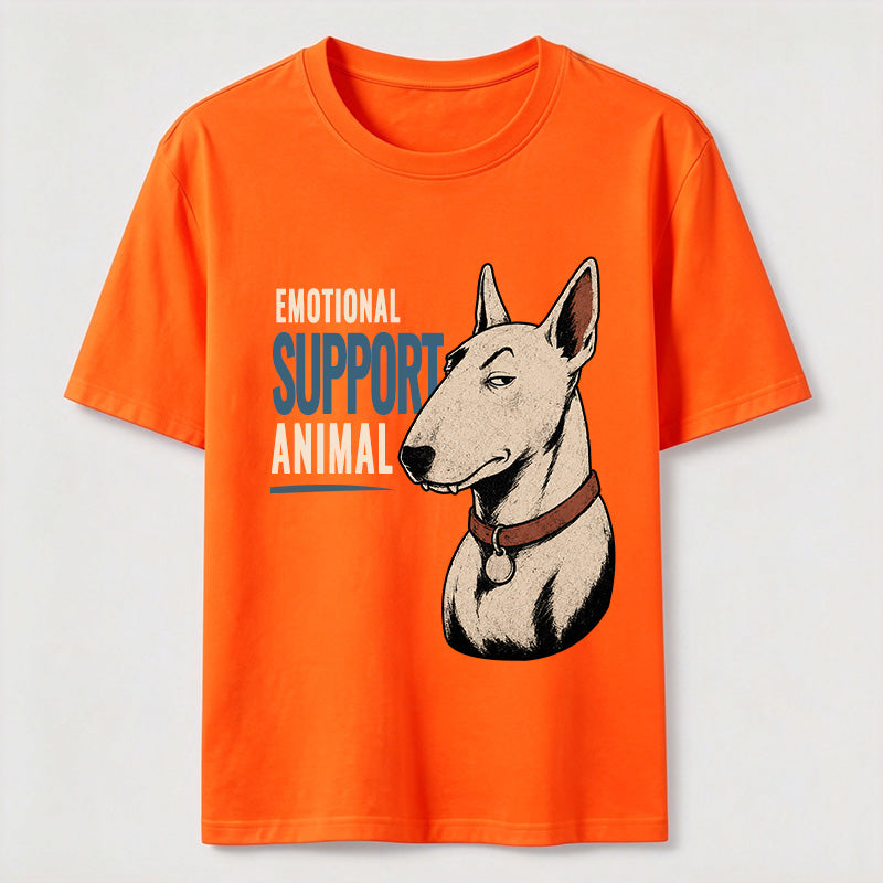 Emotional Support Bull Terrier Classic T-Shirt