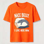 Belly Tenant Cat Classic T-Shirt