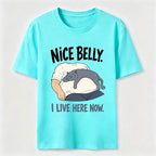 Belly Tenant Cat Classic T-Shirt