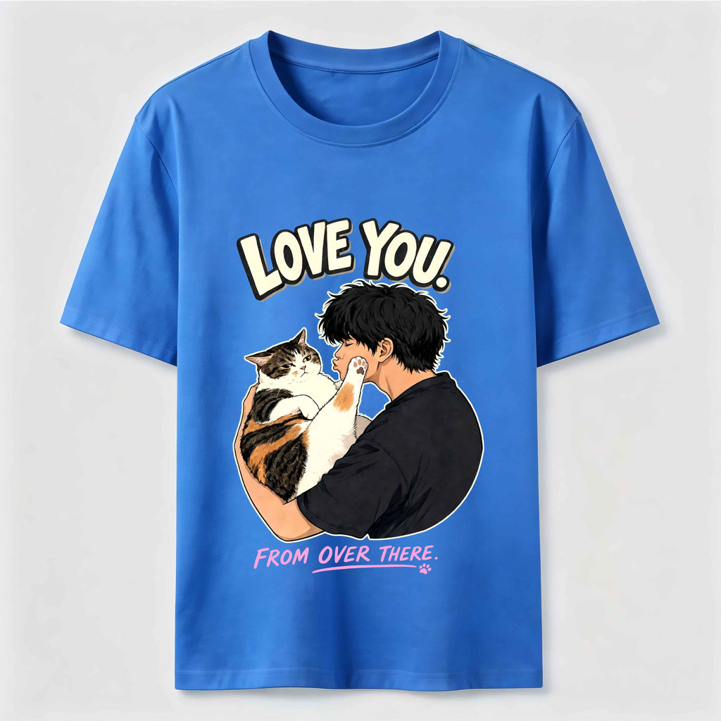 Love You from Over There Cat Classic T-Shirt