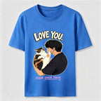 Love You from Over There Cat Classic T-Shirt
