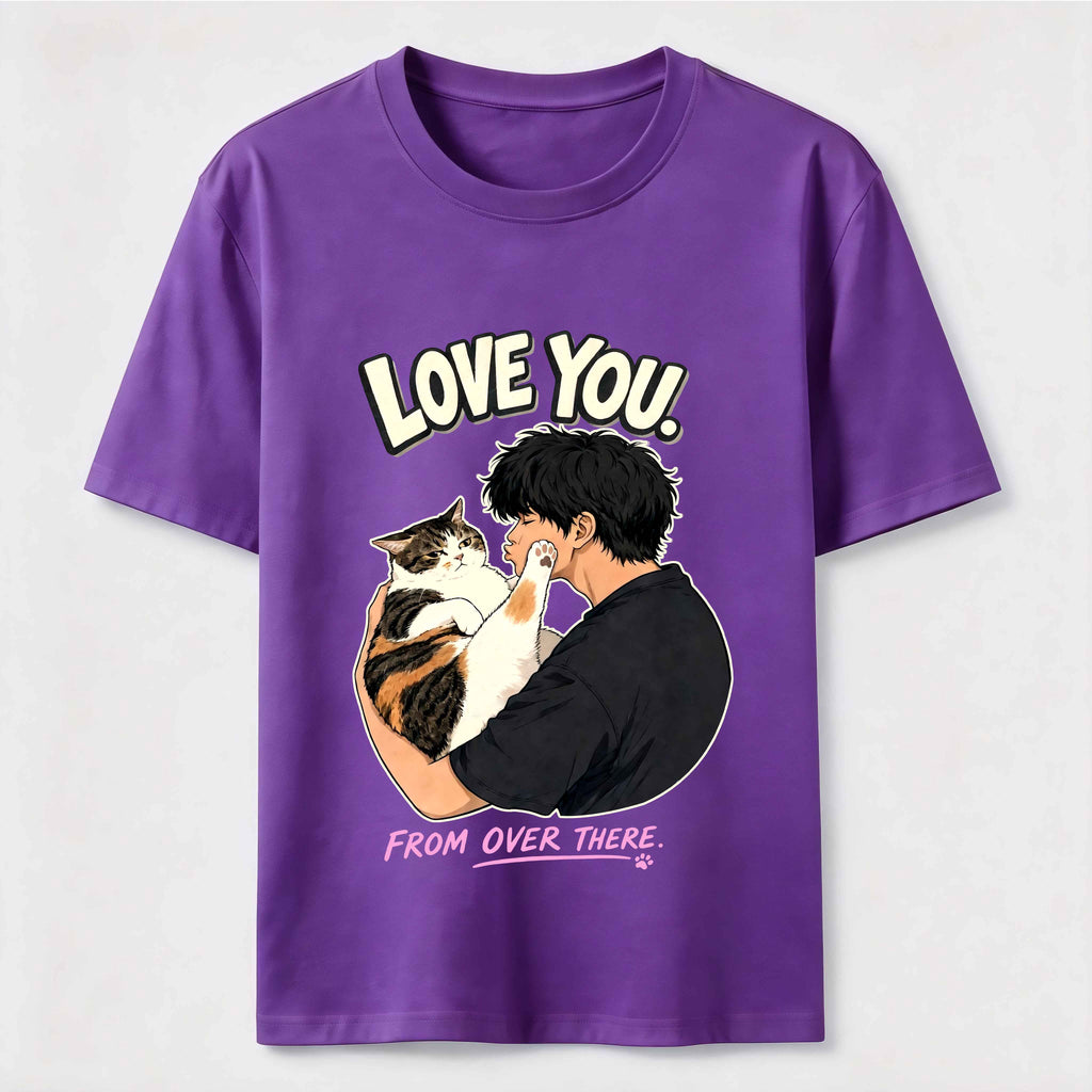 Love You from Over There Cat Classic T-Shirt