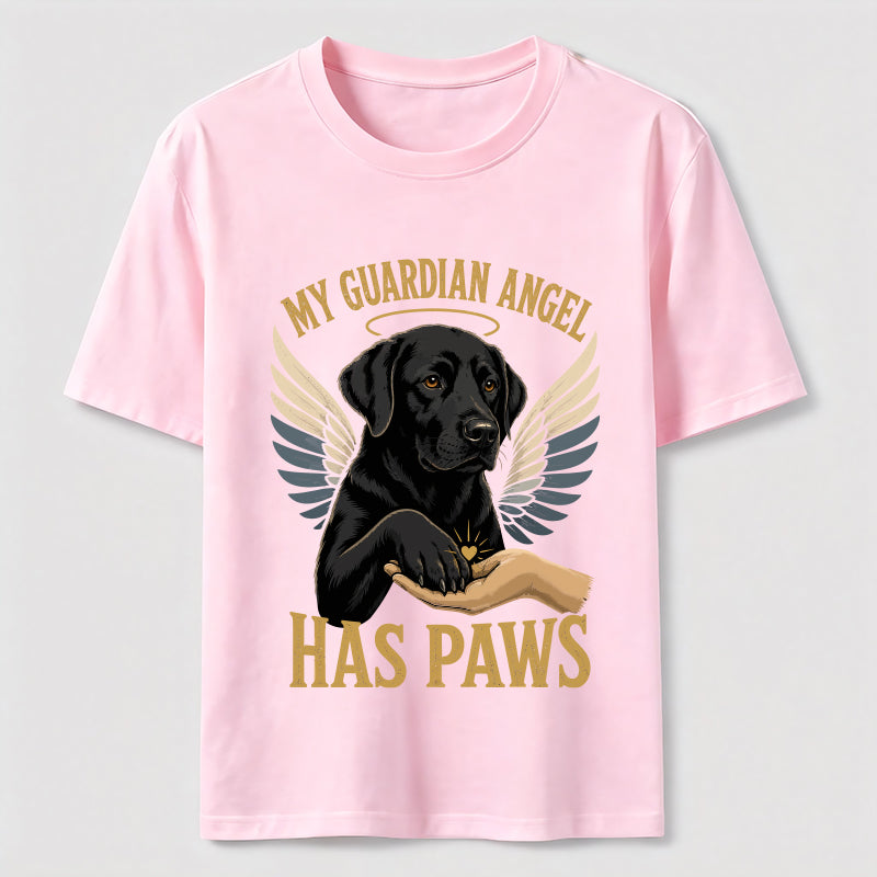My Guardian Angel Has Paws Classic T-Shirt