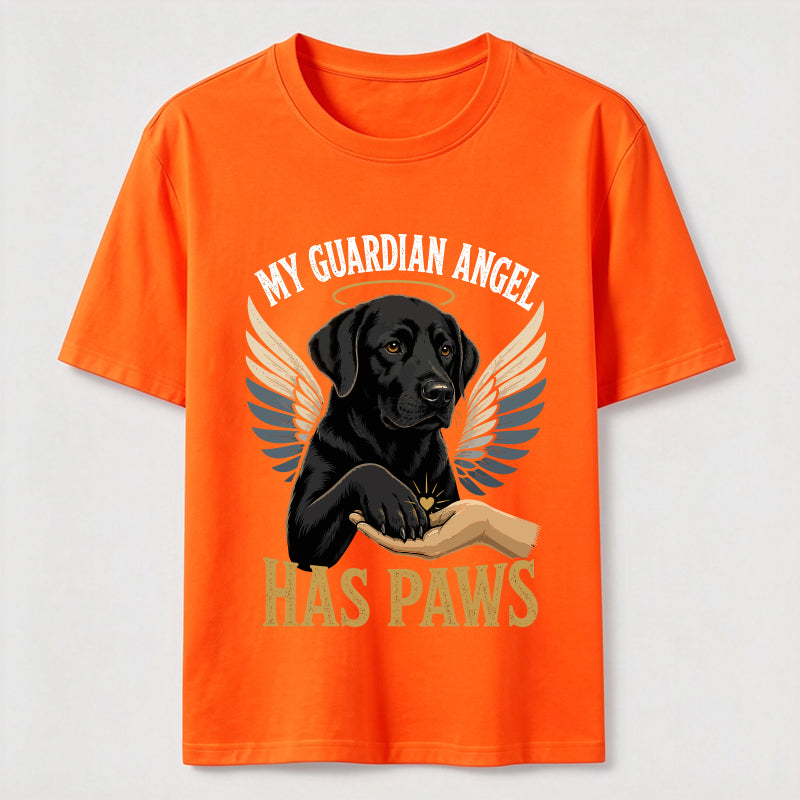 My Guardian Angel Has Paws Classic T-Shirt