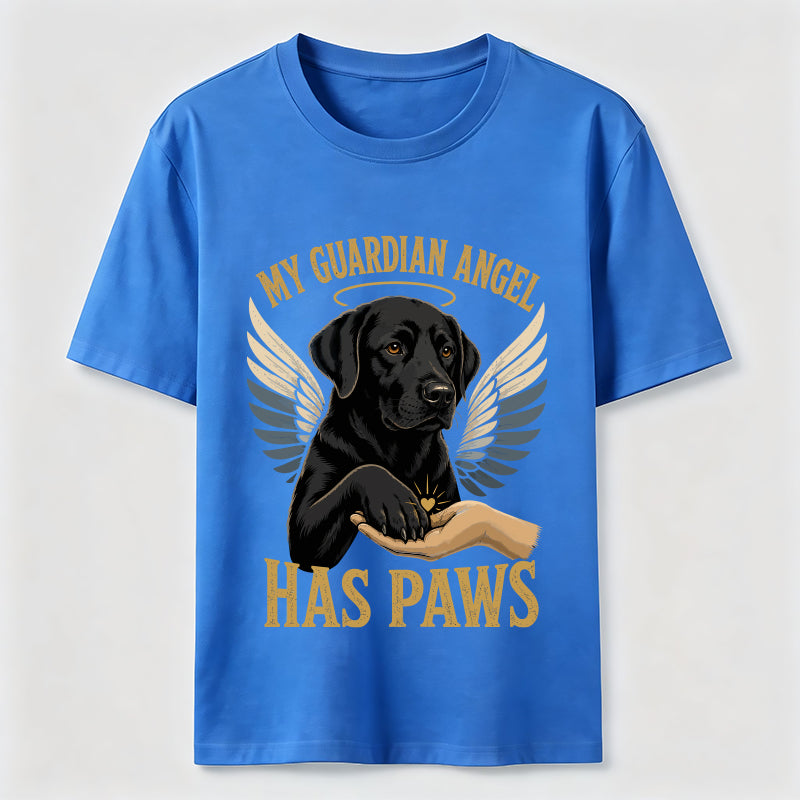 My Guardian Angel Has Paws Classic T-Shirt