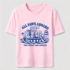 All Paws Aboard Pet Crew Classic T-Shirt