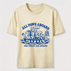 All Paws Aboard Pet Crew Classic T-Shirt